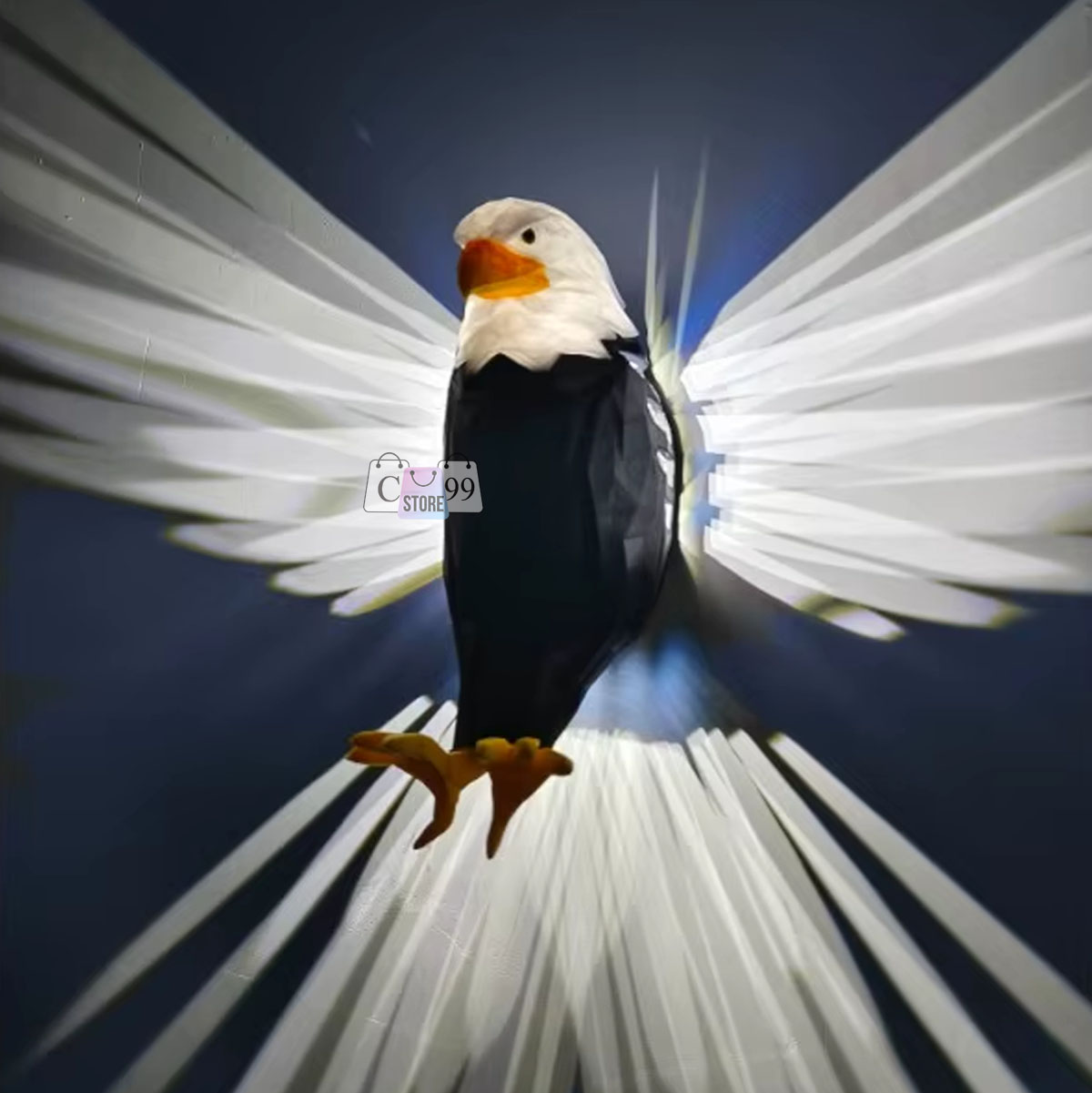 Lampara De Águila 3D Decoración Hogar